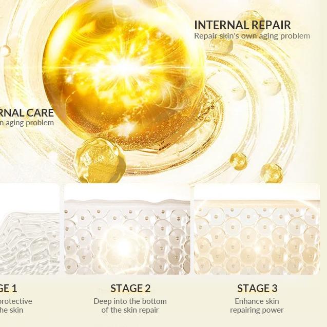 ♗ []BIOAQUA Serum 24K Gold Essence Cream 24k gold Serum wajah Original BPOM ♔