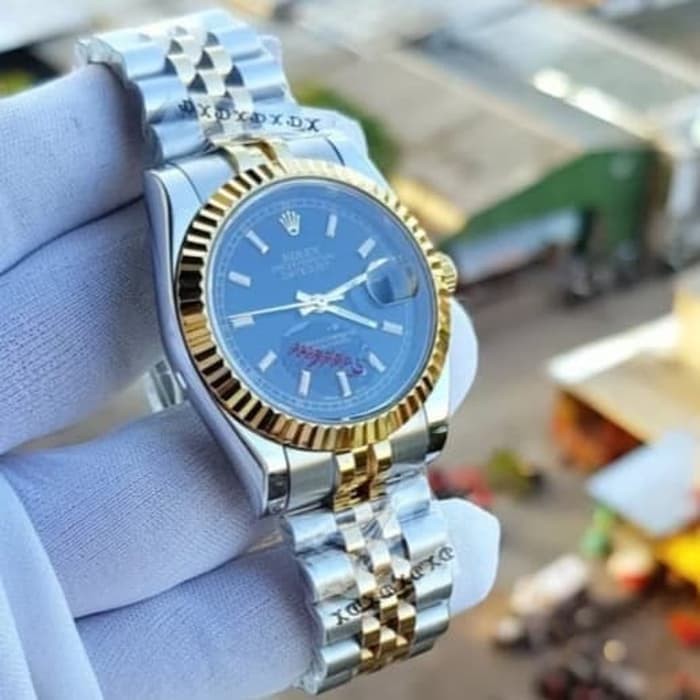 Rolex DateJust Sapphire 38mm Automatic Black Gold