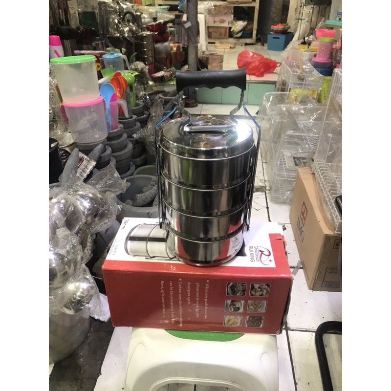 Rantang Susun 4 Stainless