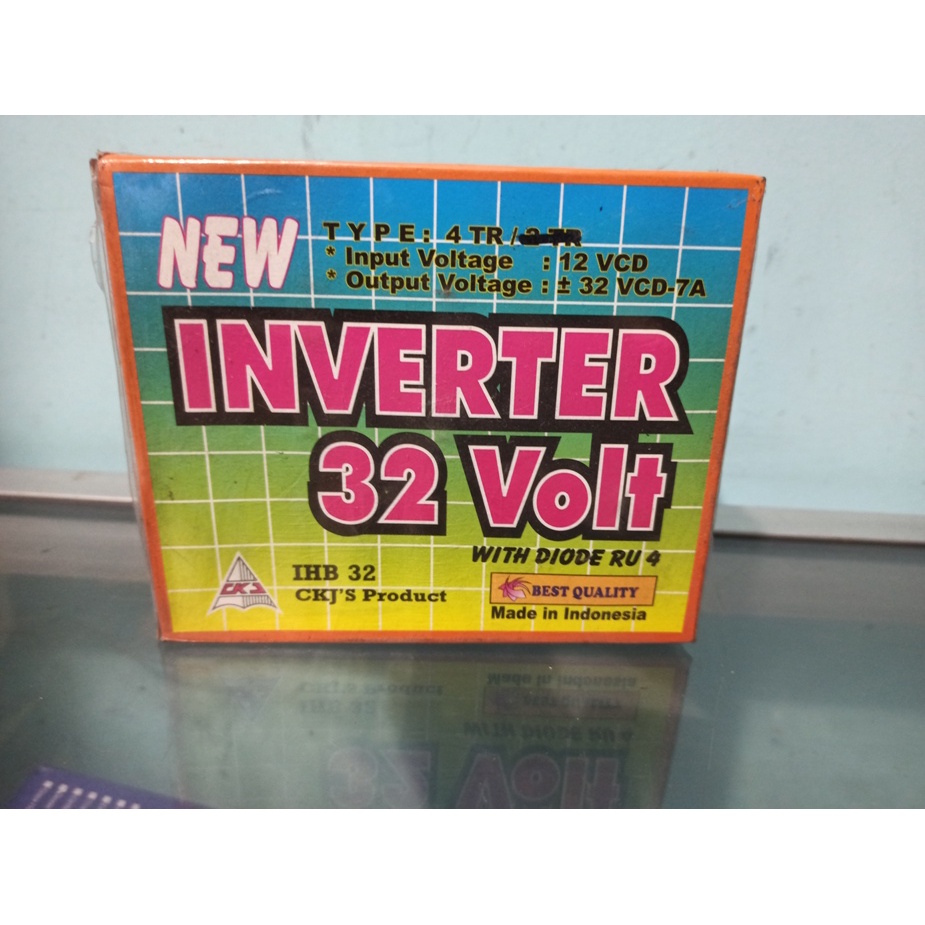 INVERTER 32V( MENGUBAH SPEAKER AKTIF AC JADI DC 12v aki) CKJ NEW