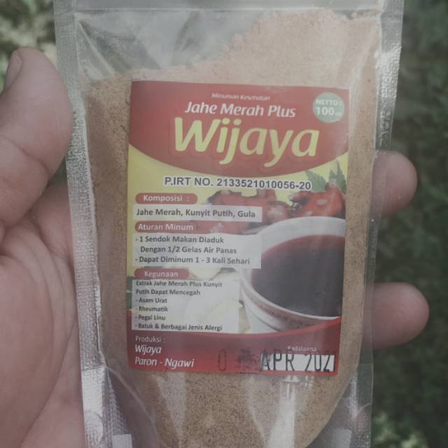 

jahe merah plus