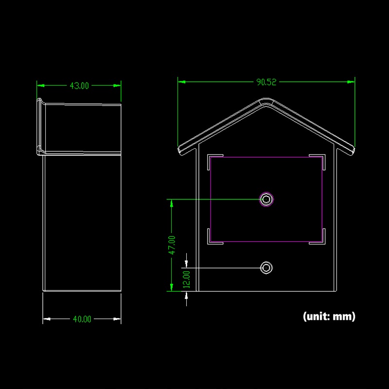 Hujan Penutup Button Pelindung Dari Bel/Rain Cover Doorbell/Outdoor Acrylic Penutup Tombol Bel Rumah/Door Bell Rain Cover