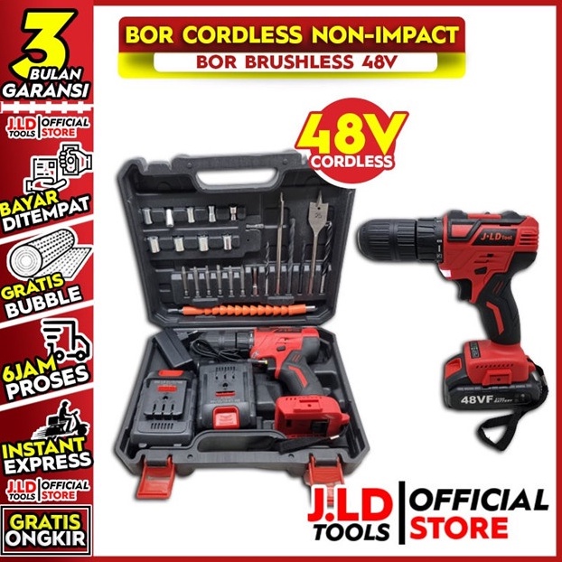 BOR BRUSHLESS 48 VOLT NON IMPACT By JLD Tools