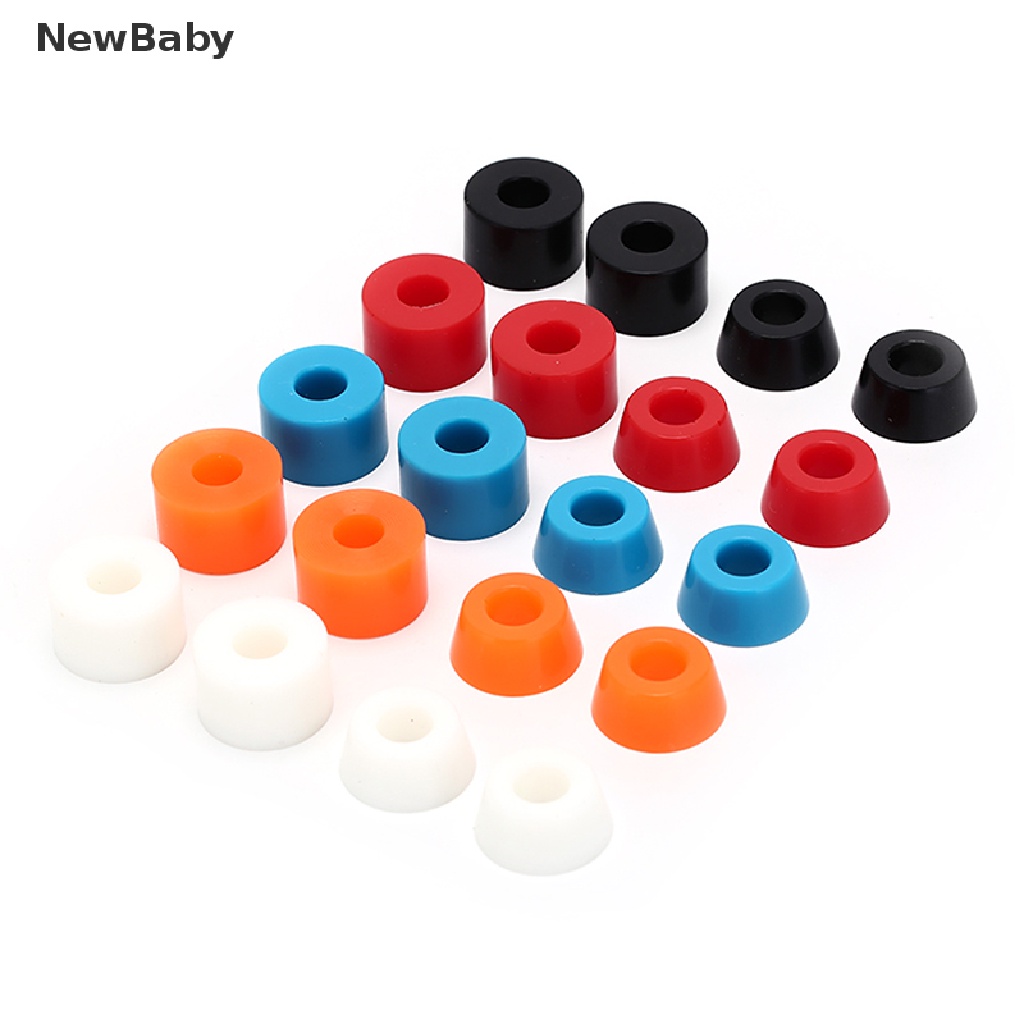 Newbaby 4pcs Bushing As Roda Skateboardskuter Bahan PU Shockproof