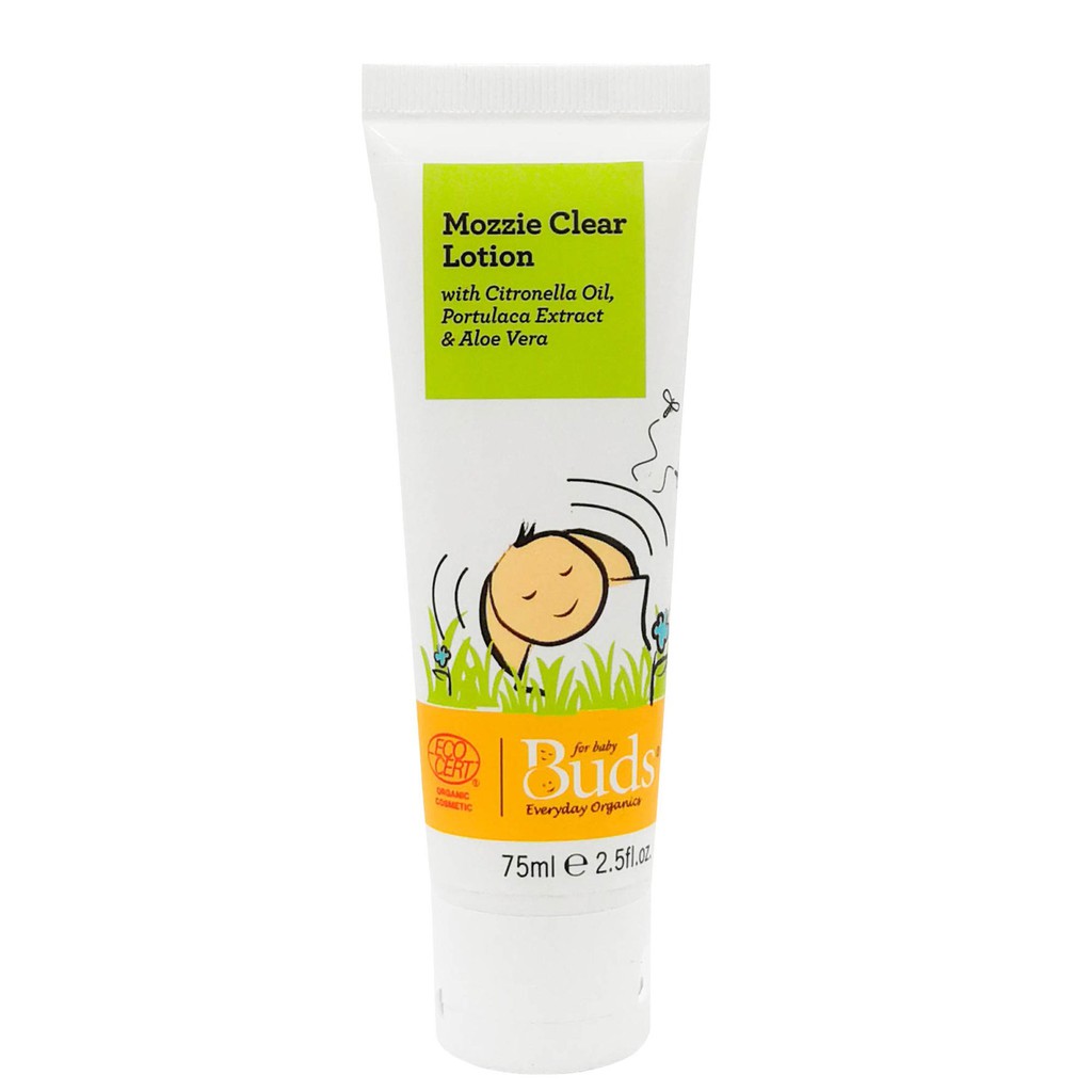 Buds Organics BEO - Mozzie Clear Lotion Everyday 75ml - Lotion Anti Nyamuk Organik