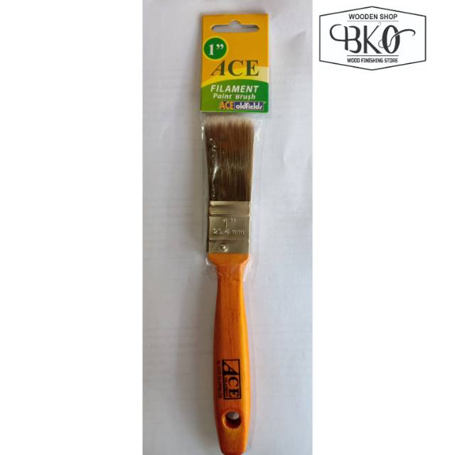 

Kuas nilon / filament paint brush aceoldfields 1" minim brush mark
