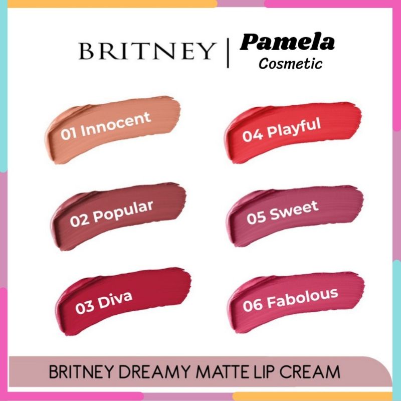 ❤ PAMELA ❤ Purbasari Lipcream Britney