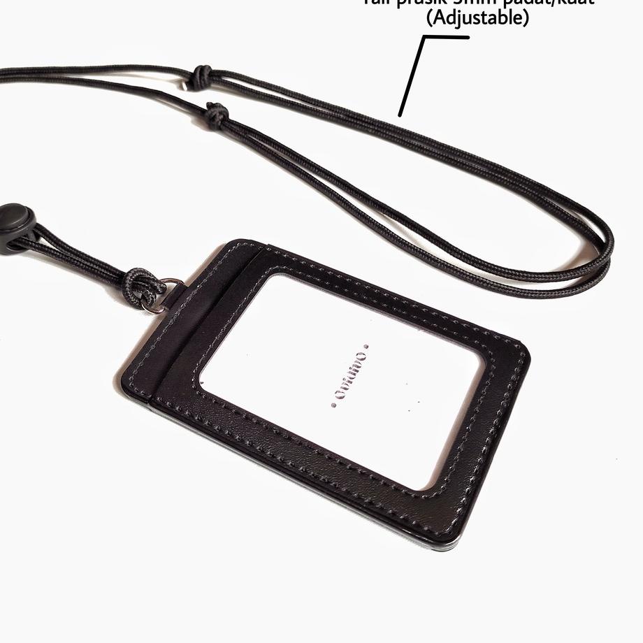 

Tidak Diragukan.. Lanyard gantungan holder id card 2 slot adjustable