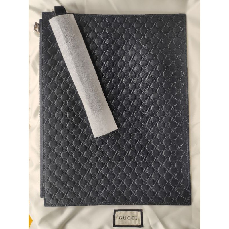 Clutch Gucci GG Monogram Black Original Preloved