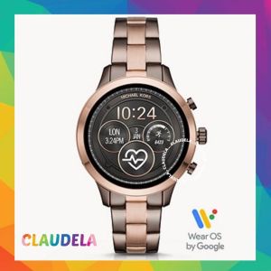 MICHAEL KORS Gen 4 Access Runway Smartwatch in Rose Gold Sable Brown - MKT5047 (Sealed Box)