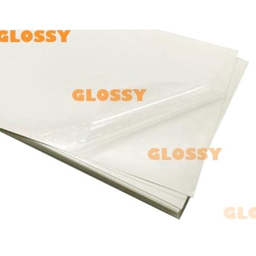 

☻ Sticker / Stiker Transparan 150 gsm ➨