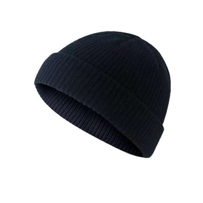 Kupluk topi , Short Beanie hat skate polos distro quality 12get