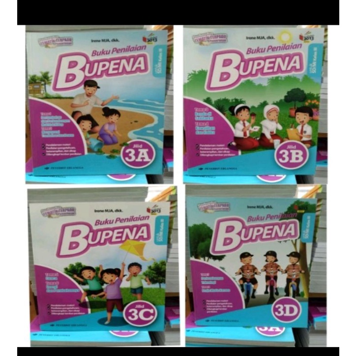 BUPENA KELAS 3/3A/3B/3C/3D SD ERLANGGA