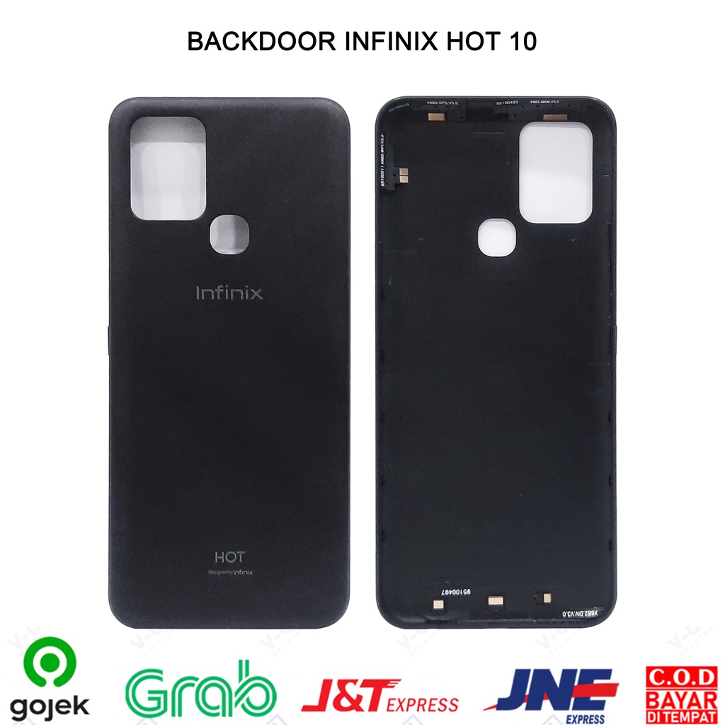 Backdoor INFINIX HOT 10 Tutup Baterai Casing Belakang