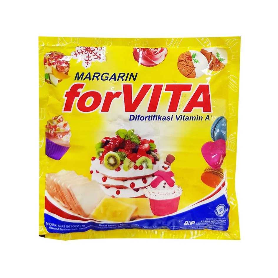 

Margarin Forvita 200 Gram - mentega