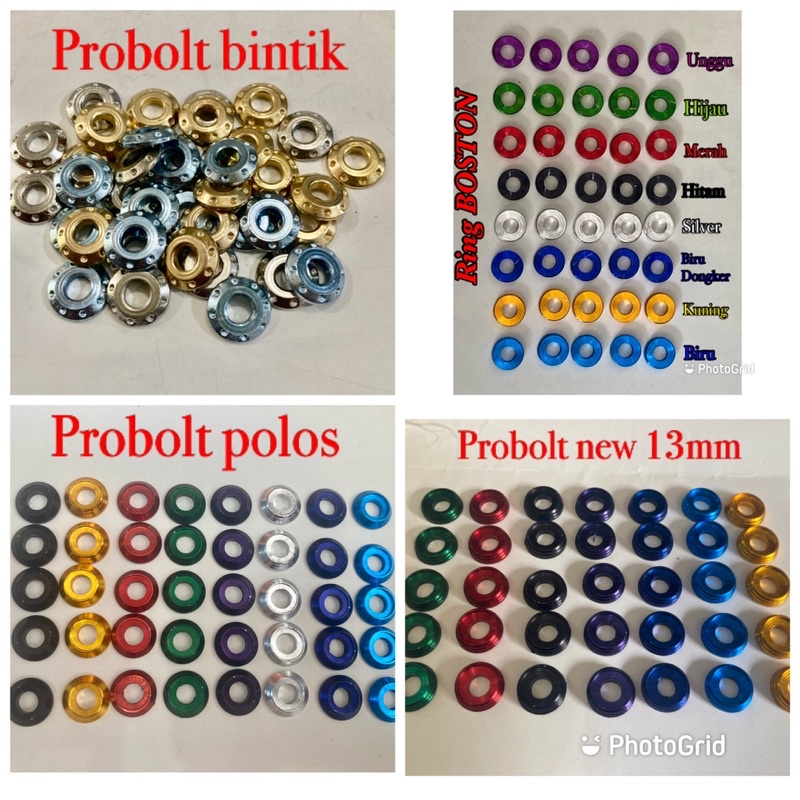 ring probolt bintik ring variasi ring probolt 10 ring plat nomer