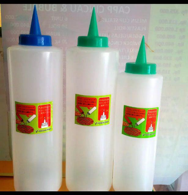 Botol Saus - Botol Ujung Lancip - Sedang