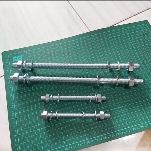 Custom As Drat M10 X 200 MM Galvanish + 2 Mur