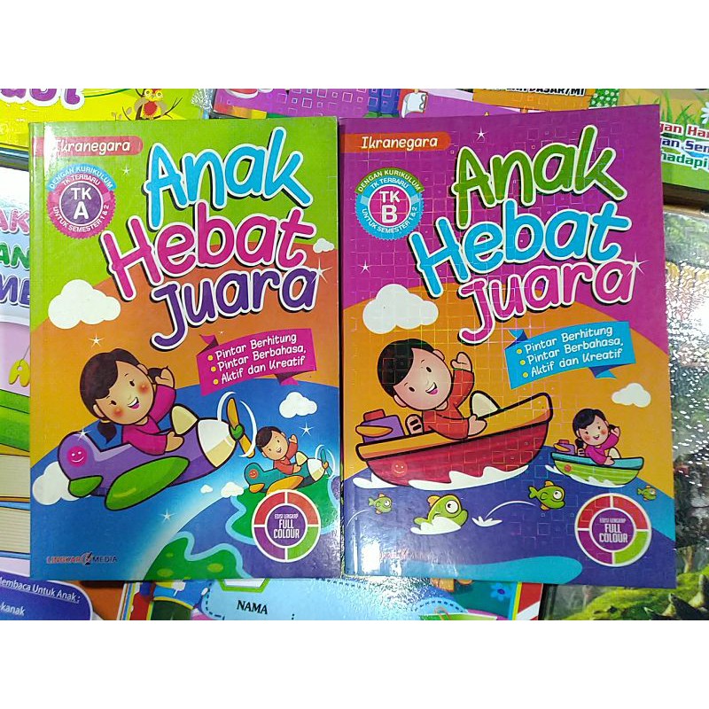 BUKU PAUD DAN TK PAKET HEMAT 6