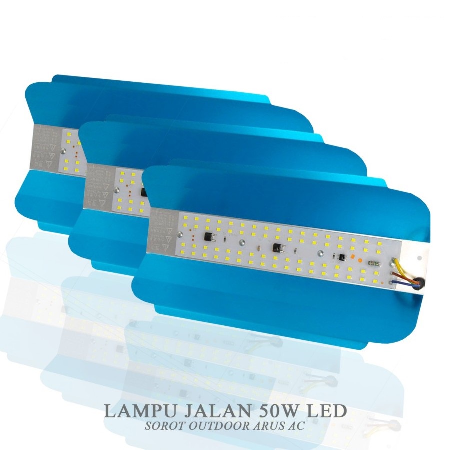 LAMPU JALAN SOROT LED 50W 100W TUNGSTEN OUTDOOR INDOOR TAMAN WATERPROOF IP6