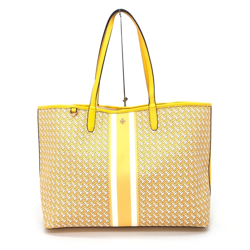 Tory burch T Zag Tote daylily size 39 (46) x 29 cm