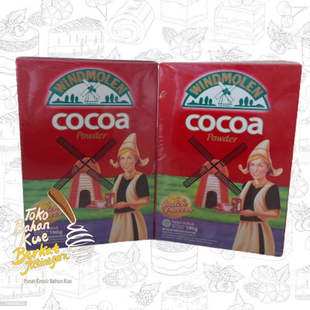 

WINDMOLEN COCOA POWDER / COKLAT BUBUK WINDMOLEN