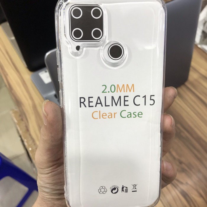 PREMIUM TPU HD 2.0MM SOFT CASE SILIKONE SUPER BENING UNTUK REALME C15