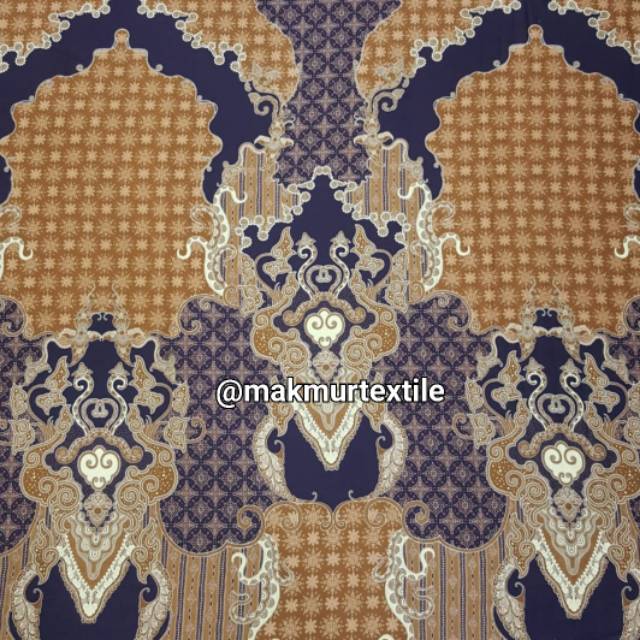 Kain batik sutra halus #51 / batik silky / batik pola