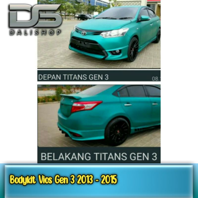 Bodykit Vios Gen 3 2013-2015