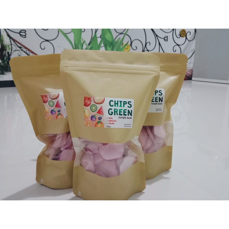 

CHIPS GREEN Krupuk Buah Anggur