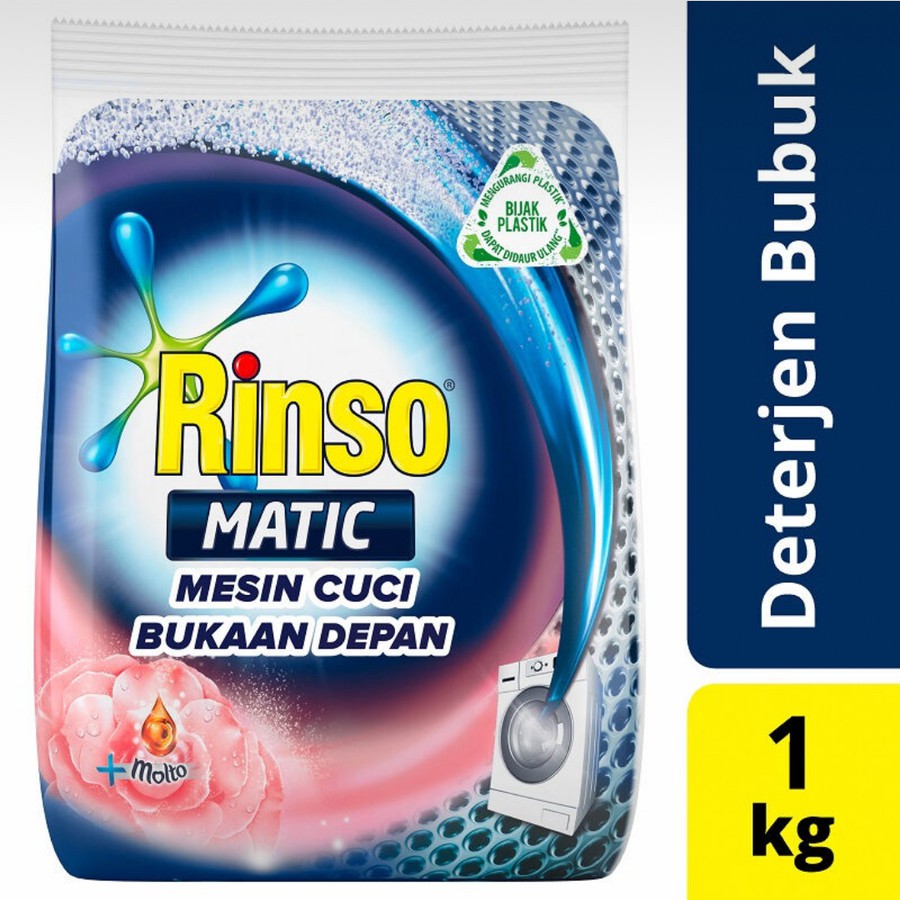 RINSO Molto Matic Front Load Polybag 1kg