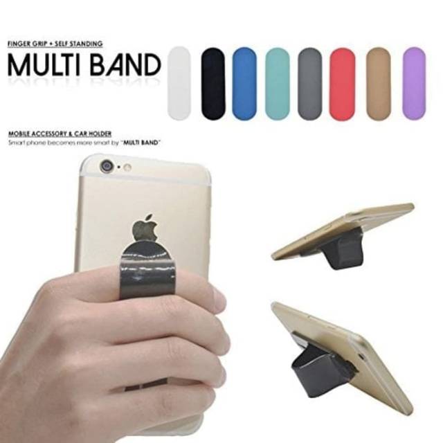 Multi Band Universal Finger Grip Holder Handphone Multi Band Universal