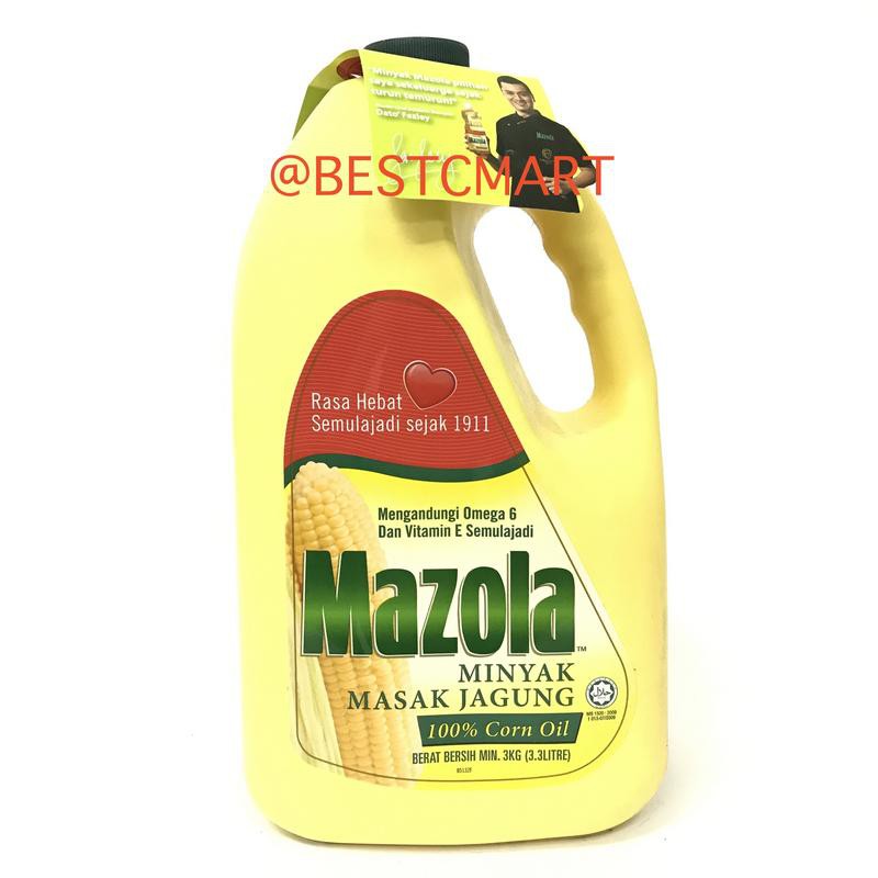 

MAZOLA CORN OIL / MINYAK JAGUNG 3.3L