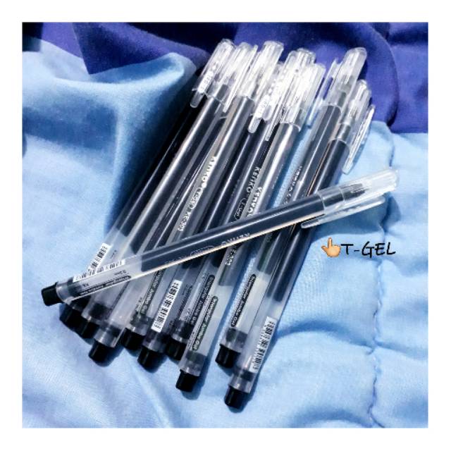 

Pulpen Kenko T-Gel pen tinta hitam