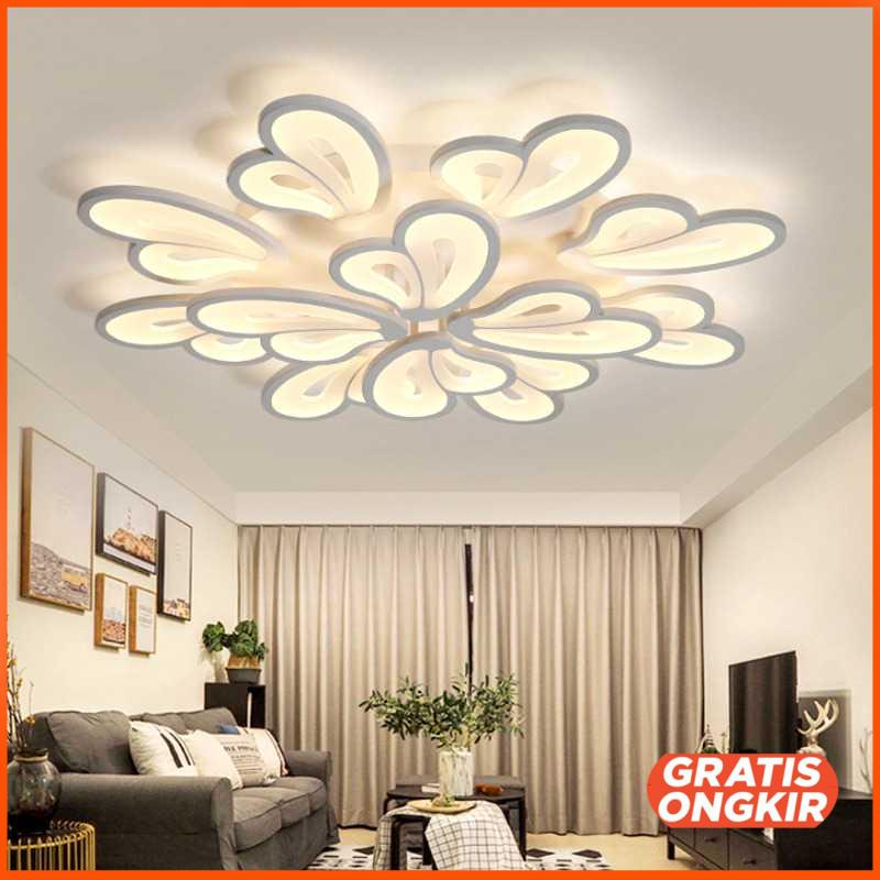 Lampu LED Plafon Modern Ceiling Light 12 Heart - DF8039