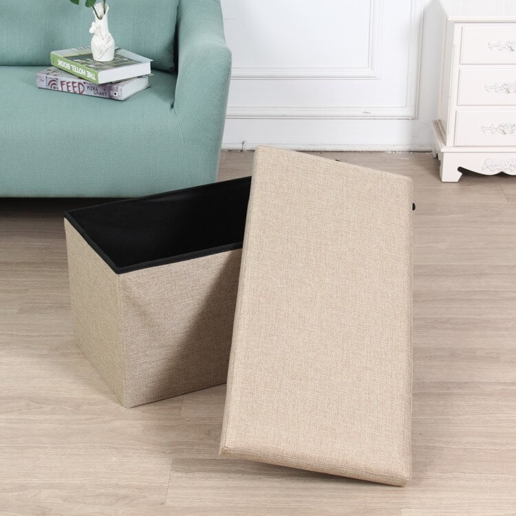 TaffHOME Sofa Kotak Penyimpanan Barang Foldable Storage 76 x38 x38 cm - L1705