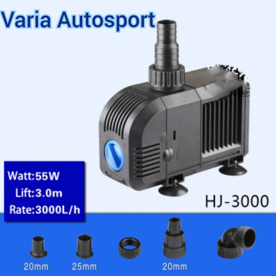 sunsun HJ-3000 Pompa Celup Serbaguna