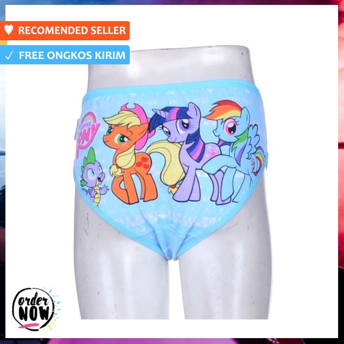 UNDERWEAR / CELANA DALAM ANAK MY LITTLE PONY JESSIE & MIKE