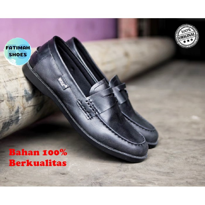 Sepatu Kulit Pria Sepatu Slip On Kulit Sepatu Formal Pria Sepatu Slip On Cowok Sepatu Santai Pria