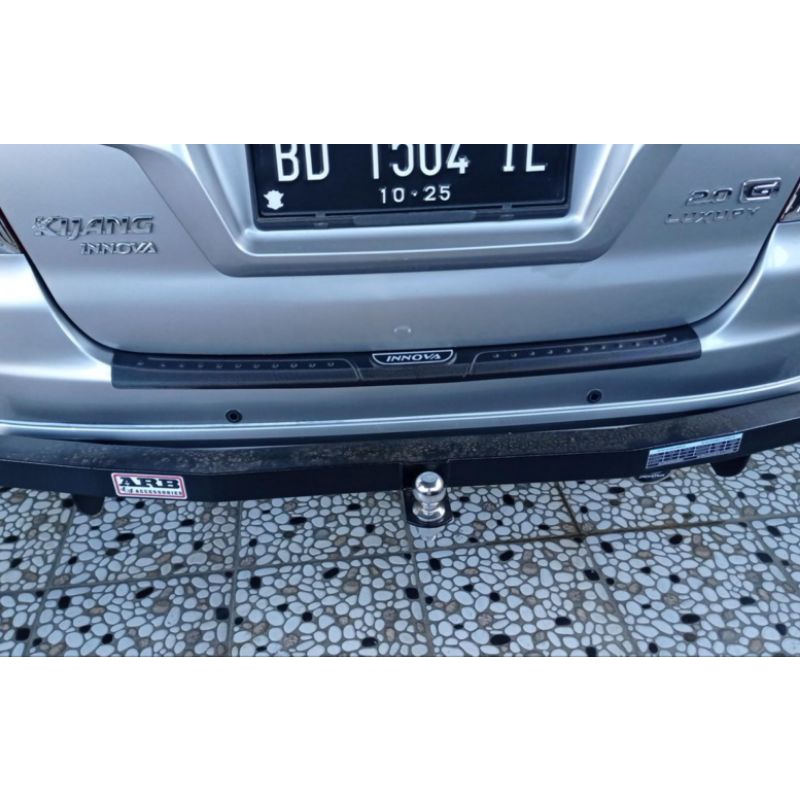 sill plate silplate belakang pintu bagasi toyota inova innova new 2009 sampai 2015 grand new innova barong 2010 2011 2012 2013 2014