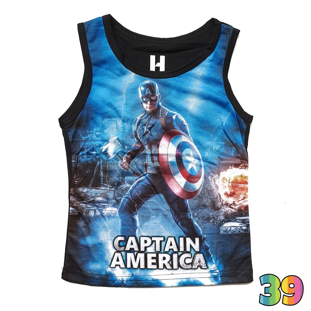 FURO Kaos Kutung Singlet Anak LakiLaki SUPERHEROES