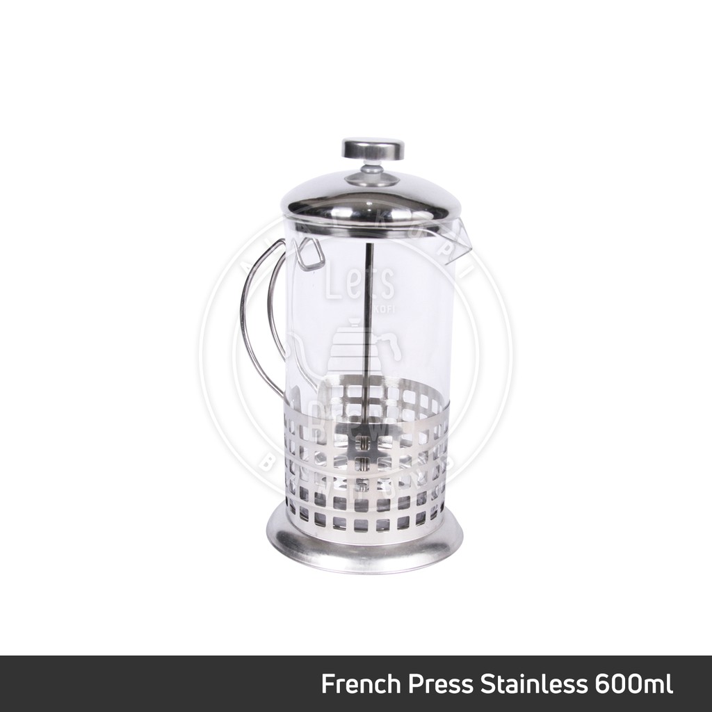 French Press 600 ml Stainless