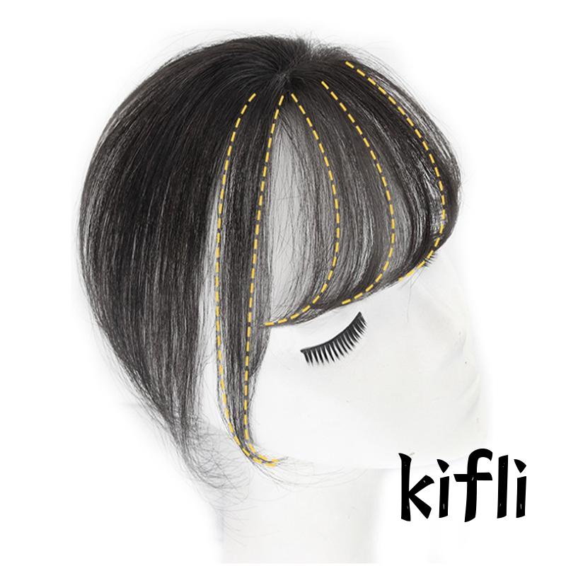 Wig Poni Rambut,Palsu 3D Warna Putih,Untuk Wanita