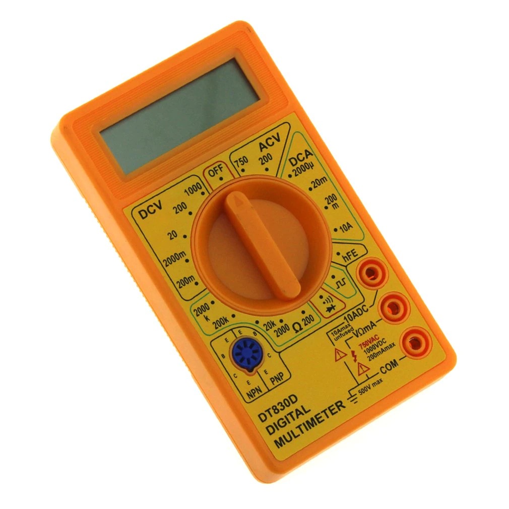 Multimeter AC/DC Voltage Tester - DT-830D / Mini Pocket