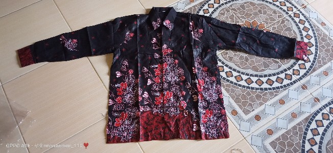 Batik Couple Keluarga Sania Ruffle Ori Ndoro Jowi Dnt