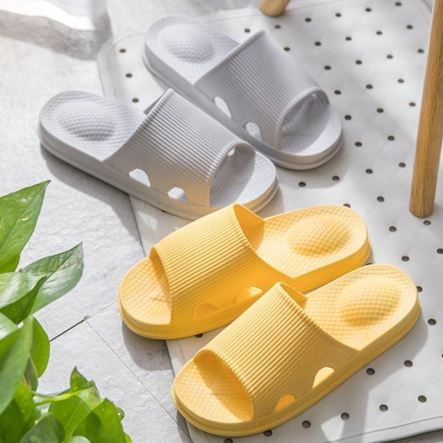 soft yellow sandals