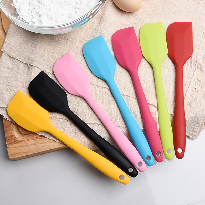 Spatula Silikon Sutil Pengaduk Adonan Spatula Kue Tahan Panas Food Grade