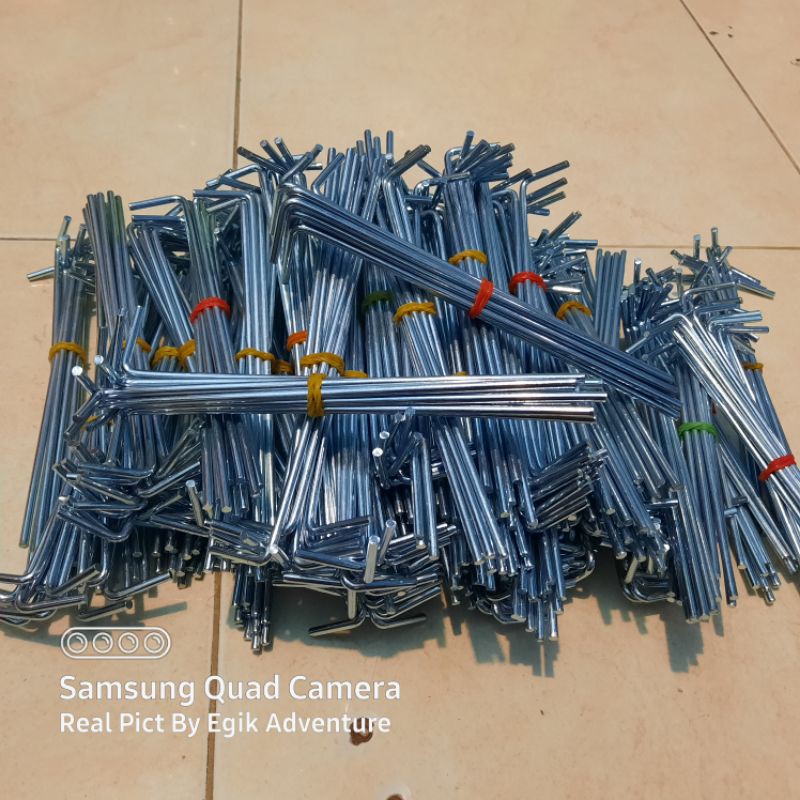 Pasak Tenda | Pasak | Pasak Anti Karat (Harga 1pcs)