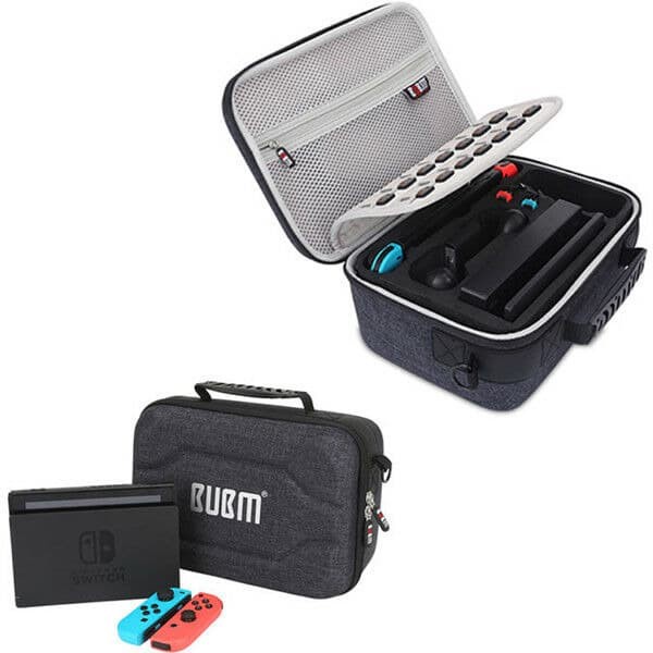 BUBM Travel Carrying Case Nintendo Switch OLED Compartment Bag EVA