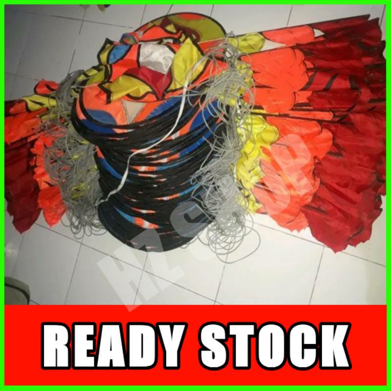 Layangan NAGA Murah Berkualitas Badan Naga kepingan naga full Petung , Full sampul isi 10pcs